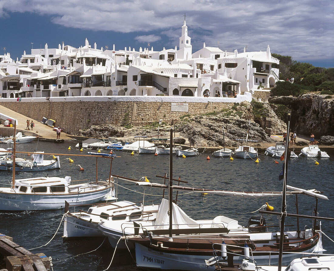 Binibeca Vell. Minorca. Balearic Islands. Spain