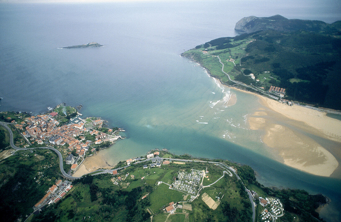 Mundaka. Urdaibai Biosphere Reserve. Vizcaya. Euskadi. Spain.