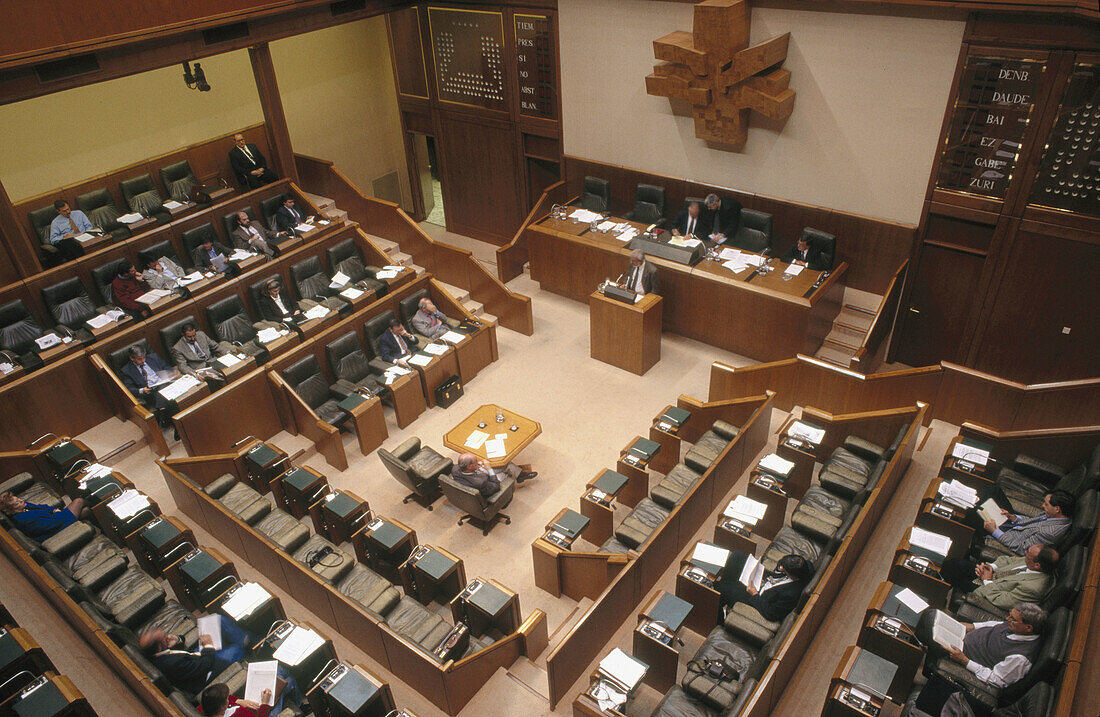 Basque parliament. Vitoria/Gasteiz. Alava. Euskadi. Spain.