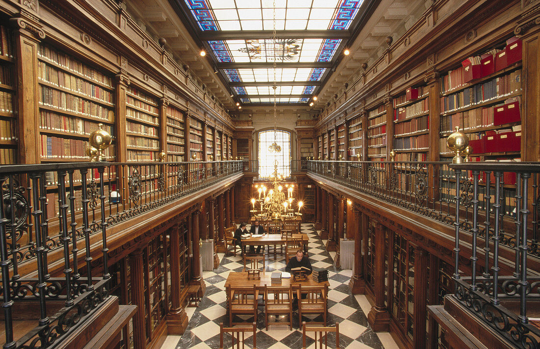 Menendez Pelayo library. Santander. Cantabria. Spain.