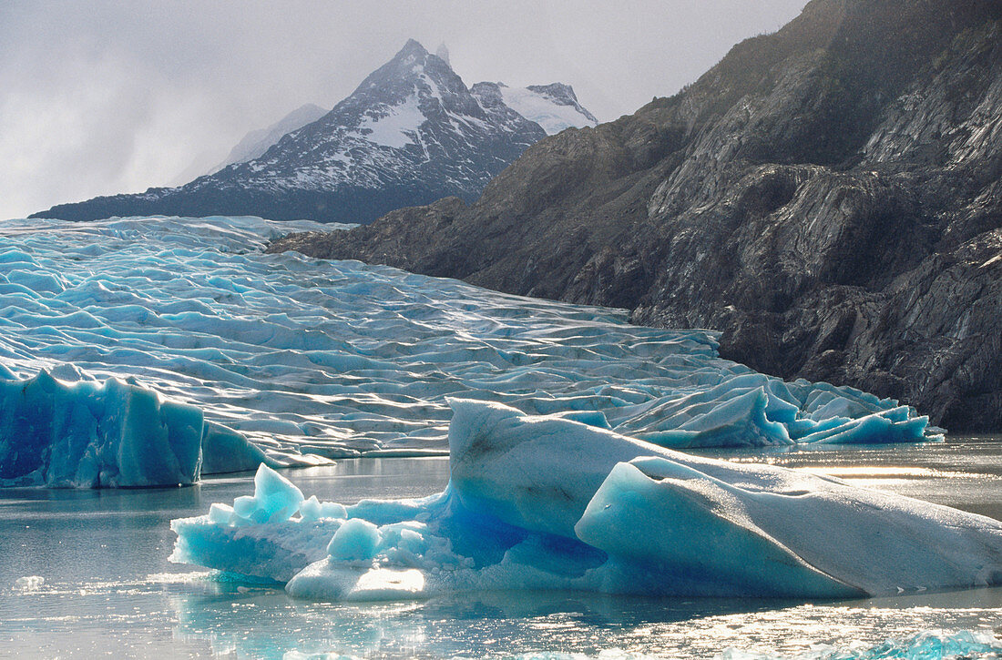 Grey Glacier. Torres del Paine National Park. Chile