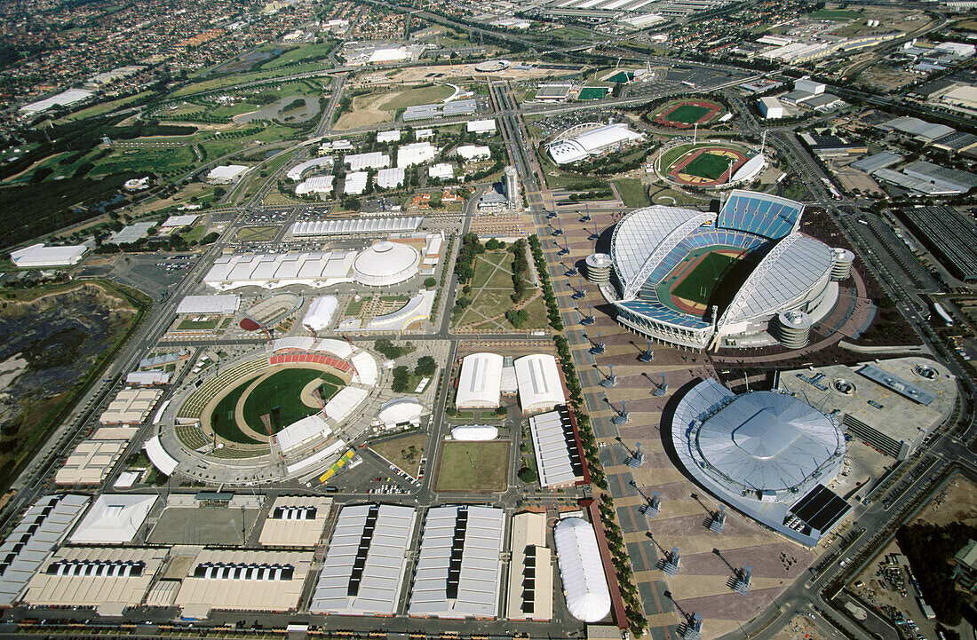 Homebush Bay Olympic Park. Sydney. New South Wales. Australia.