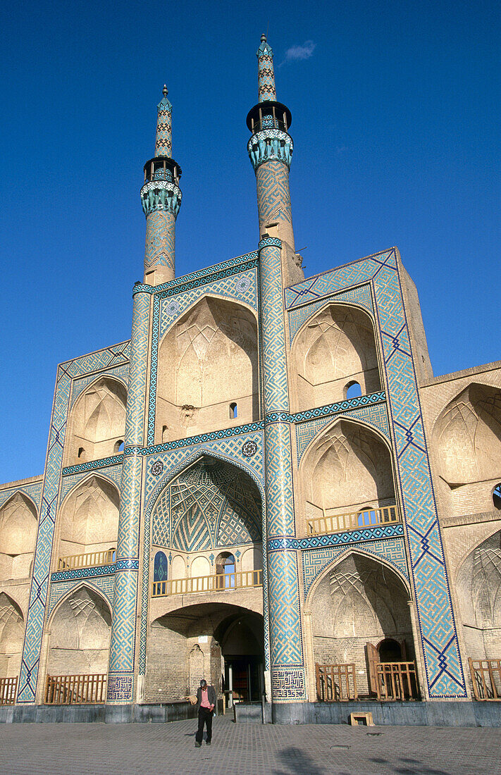 Chakhmaq Takieh mosque (XVth century). Yazd. Iran.