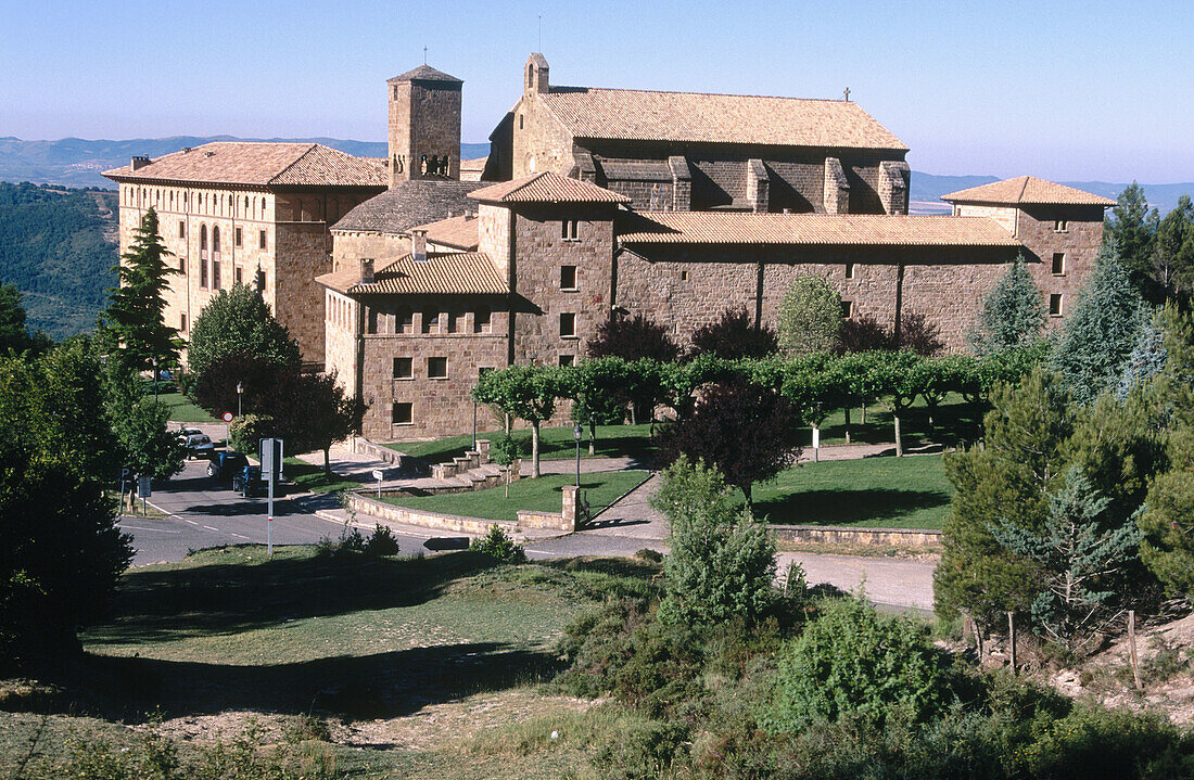 San Salvador de Leyre monastery. Navarra. Spain.