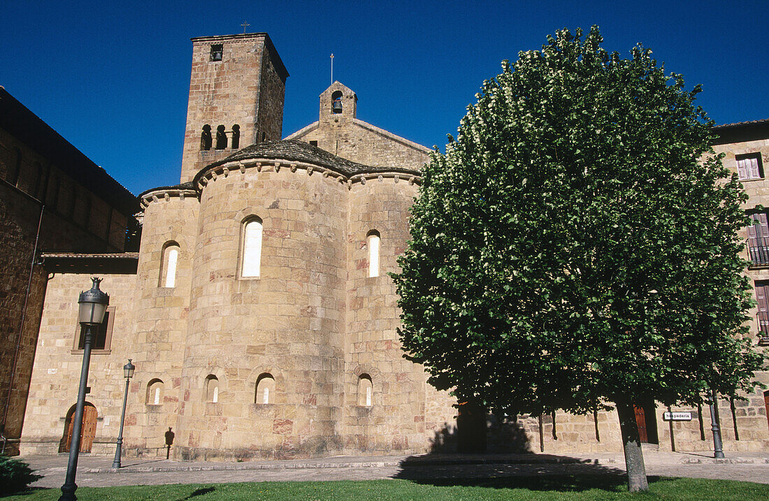 San Salvador de Leyre monastery. Navarra. Spain.