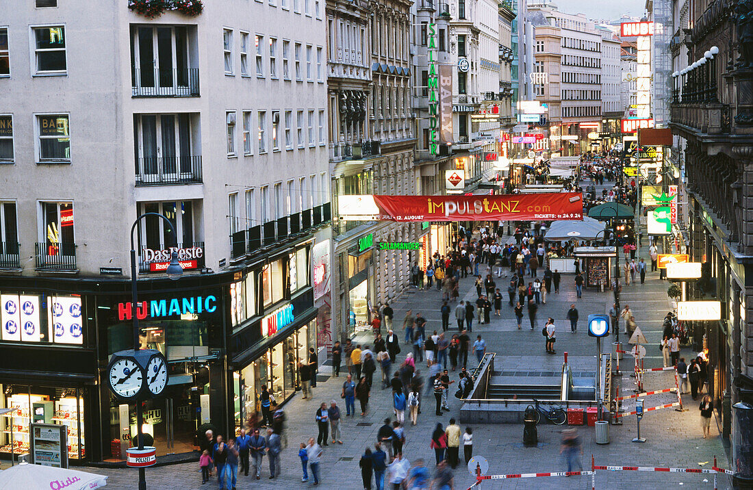 Kärntnerstrasse. Vienna. Austria