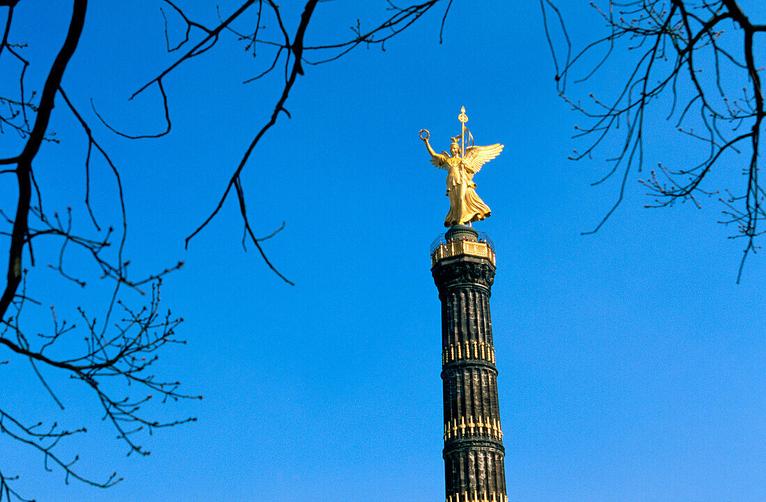 Victory Column in Berlin. Germany
