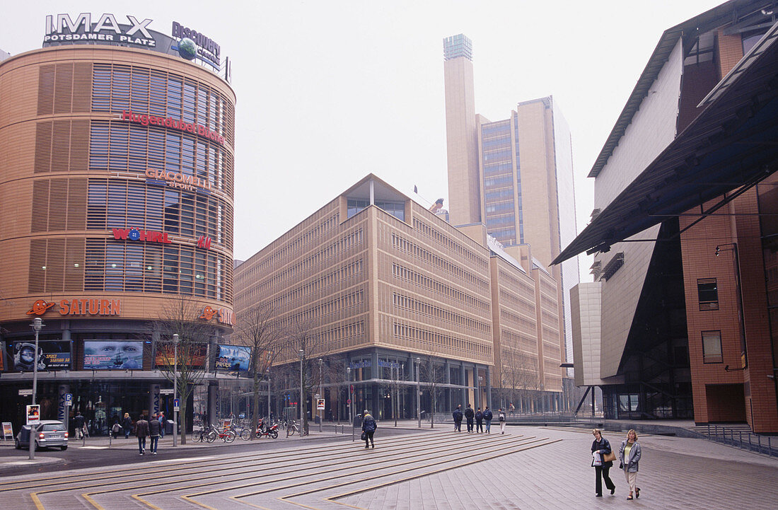 Marlene Dietrich Platz. Postdamer Platz. Berlin. Germany