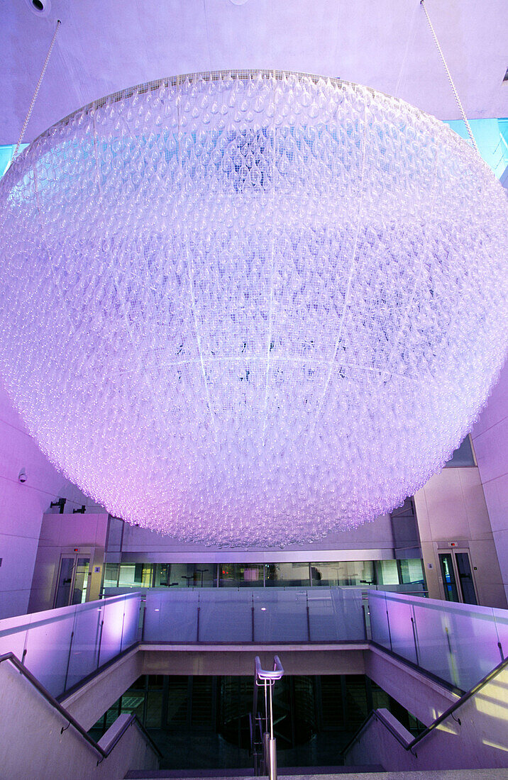Un pedazo de cielo cristalizado by Javier Perez (2001). Artium (Centro-Museo Vasco de Arte Contemporáneo). Vitoria. Alava province. Basque Country. Spain