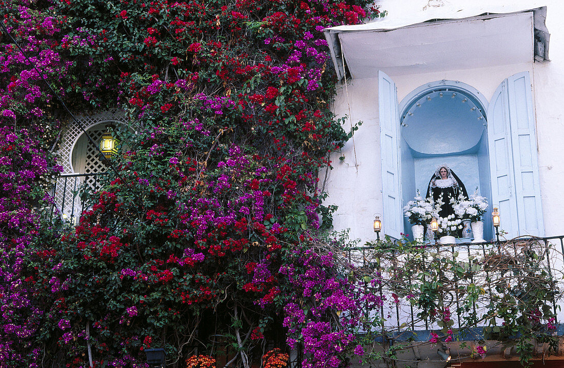 Rincón de la Virgen in old town. Marbella. Malaga province. Costa del Sol. Andalucia. Spain