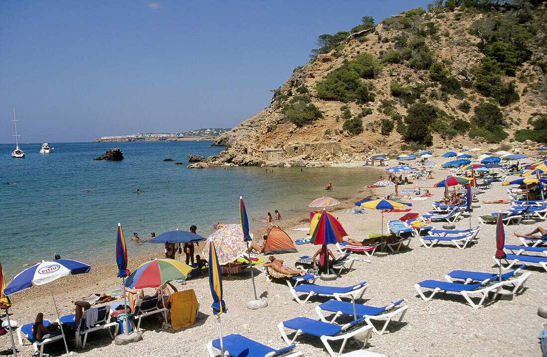 Cala Molí. Ibiza. Balearic Islands. Spain.