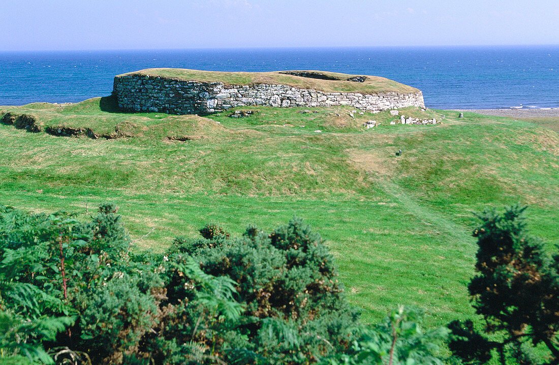 Carn Liath, celtic house from the Iron Age. Highlands. Scotland