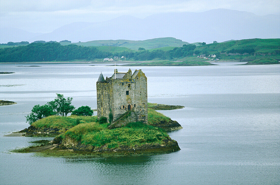 Castle Stalker. Portnacroish. Argyll and Bute. West Highlands. Scotland