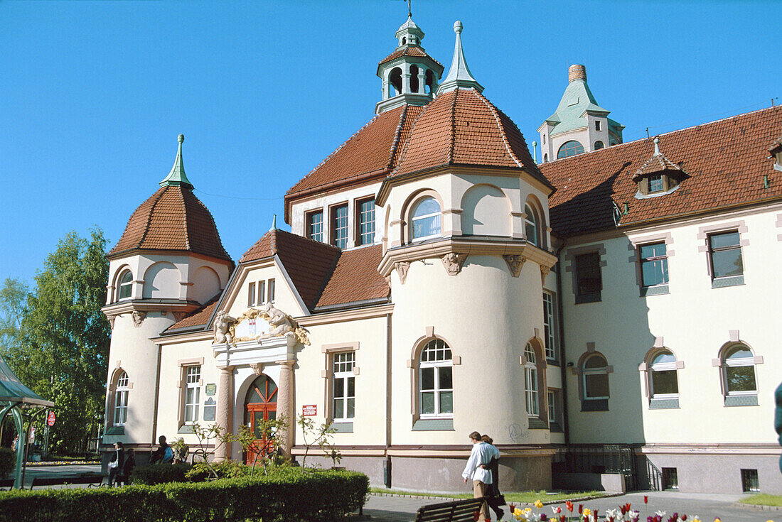 Sopot spa (19th Century). Pomerania. Poland