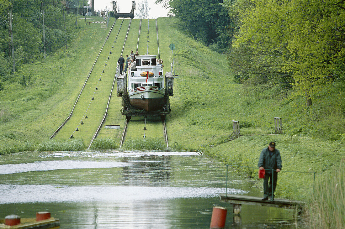 Buczyniec ramp. Ostroda- Elblag Canal. Poland