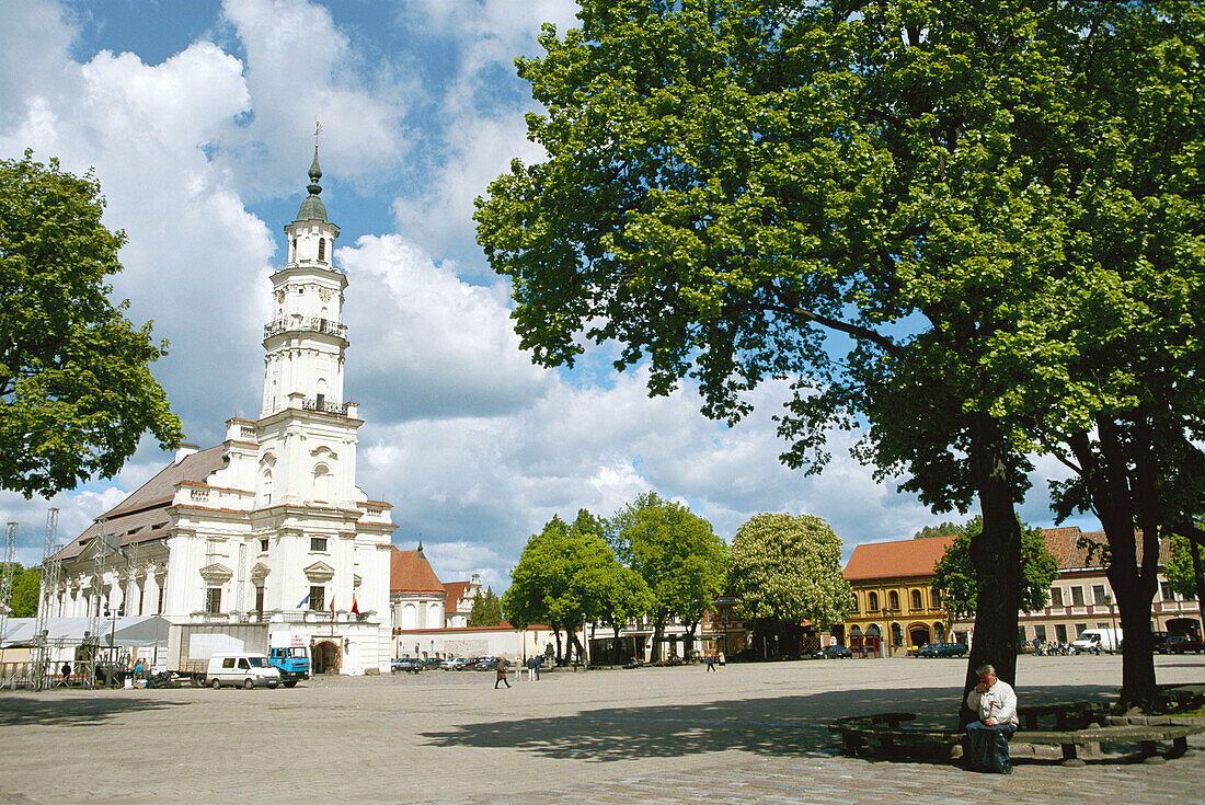 Wedding Palace, former Town Hall (XVIIth century). Kaunas. Lithuania