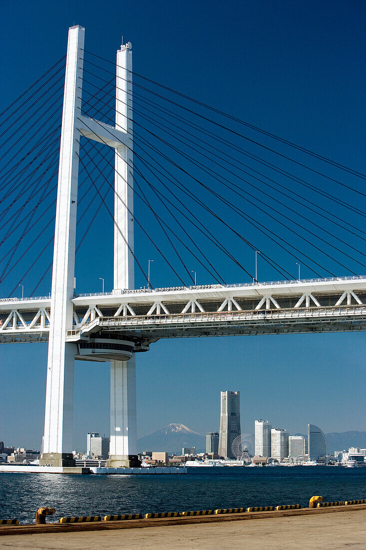 Bay Bridge, Yokohama. Japan