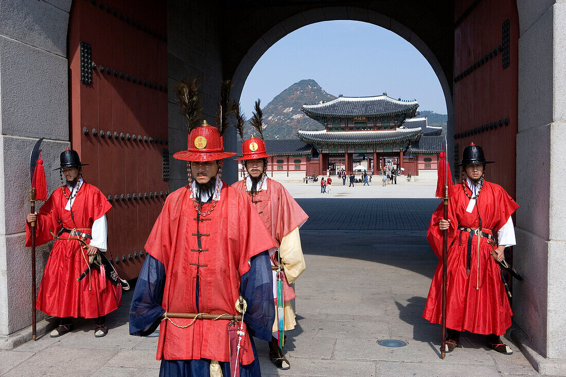 Kyongbokkung palace, Seoul. South Korea