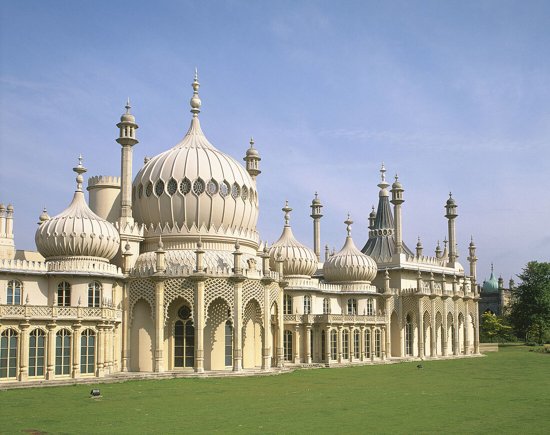 Royal pavilion. Brighton. East Sussex. England. U.K.