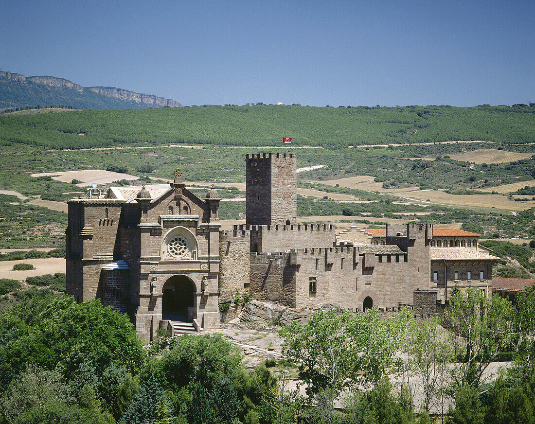 Castillo de Javier (10th-11th Centuries). Navarre. Spain.
