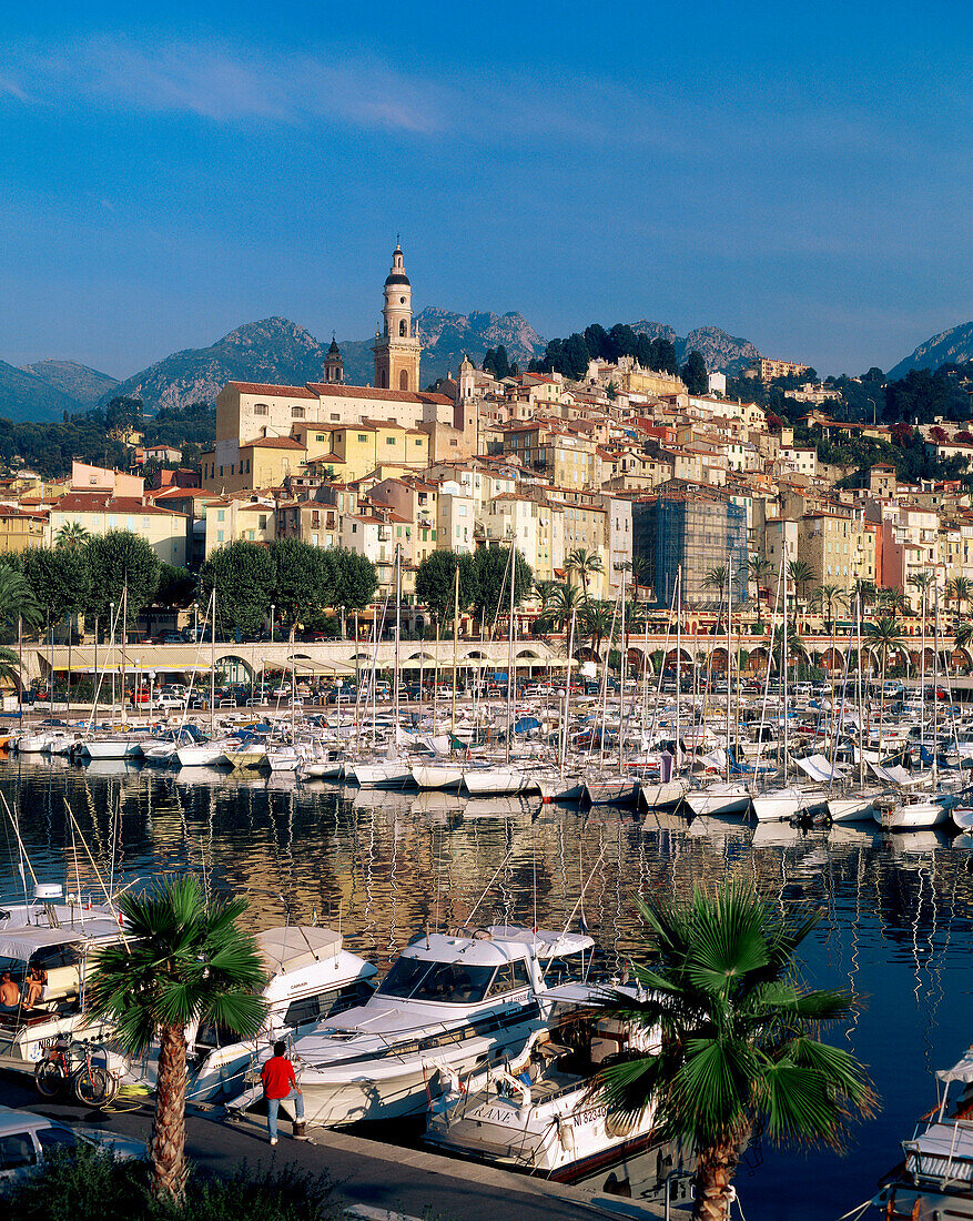 Menton. Cote d Azur. France