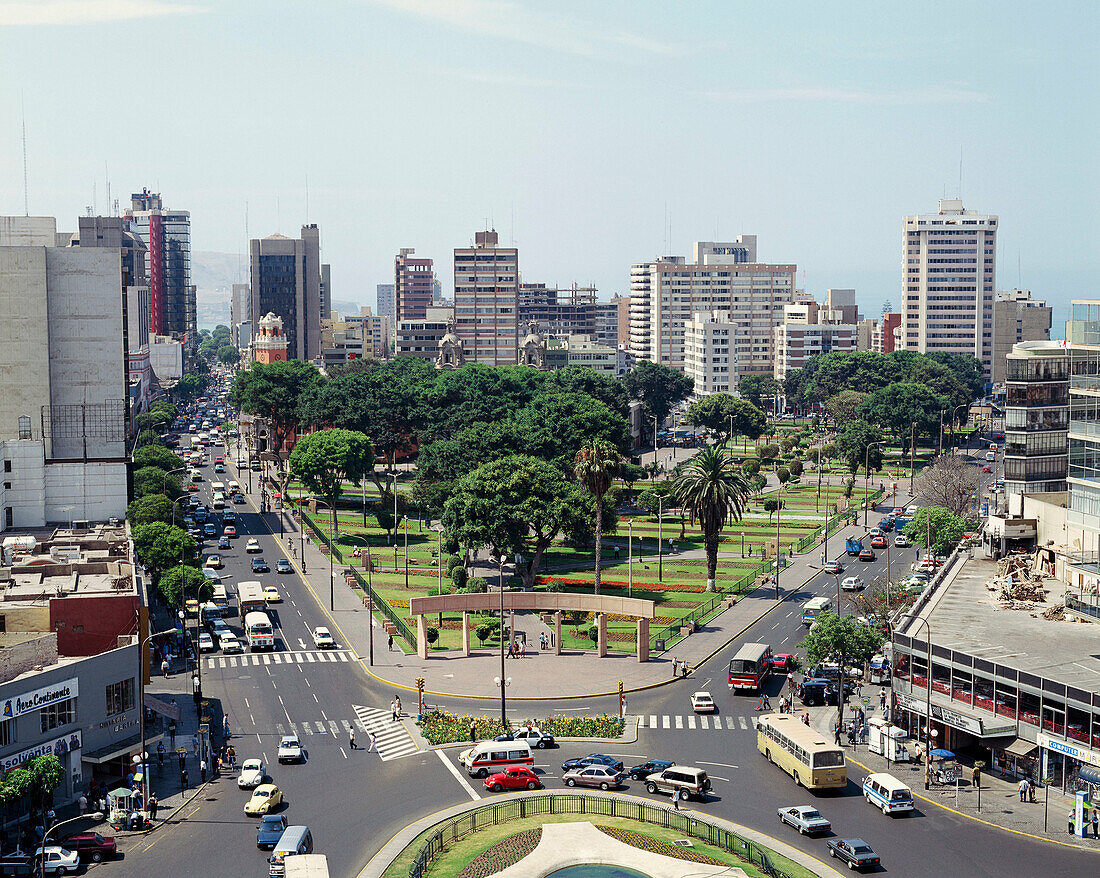 Miraflores district. Lima. Peru