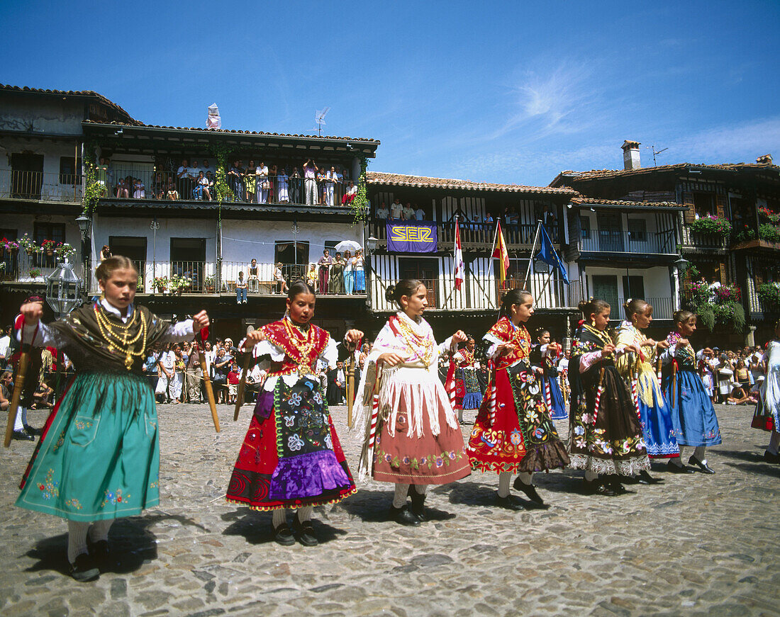 El Diagosto , local festival. La Alberca. Salamanca province. Spain