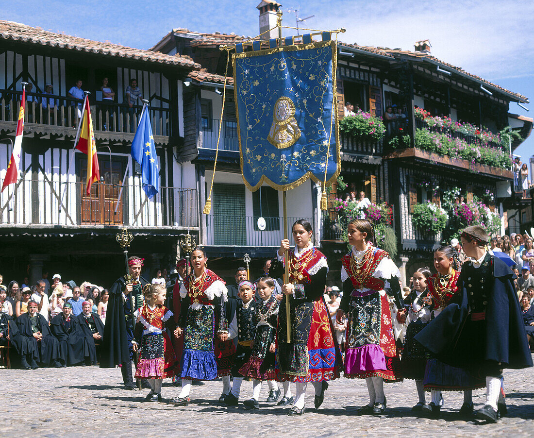 El Diagosto , local festival. La Alberca. Salamanca province. Spain