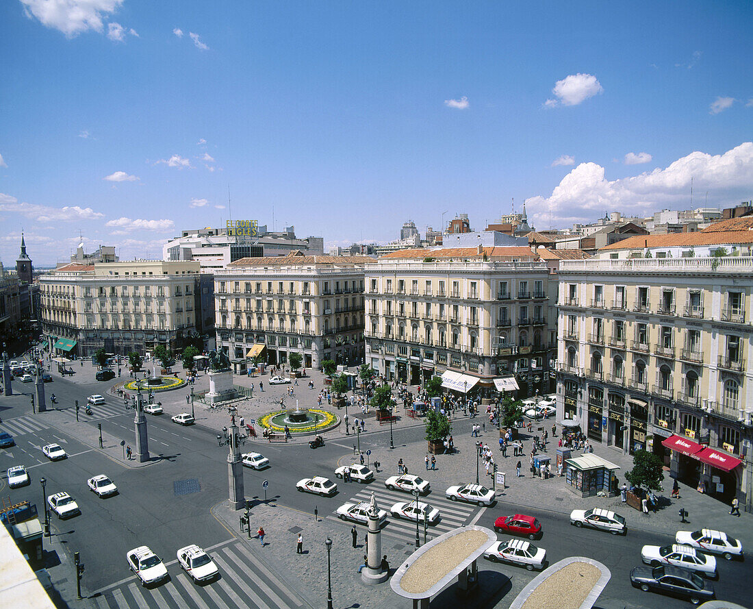 Puerta del Sol square. Madrid. Spain