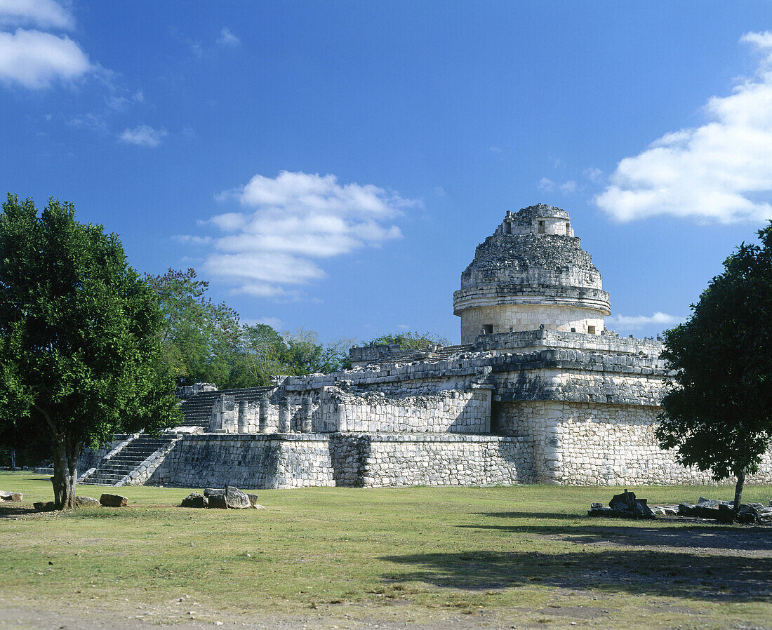 El Caracol (the Snail) observatory. Chichén Itzá, Mexico