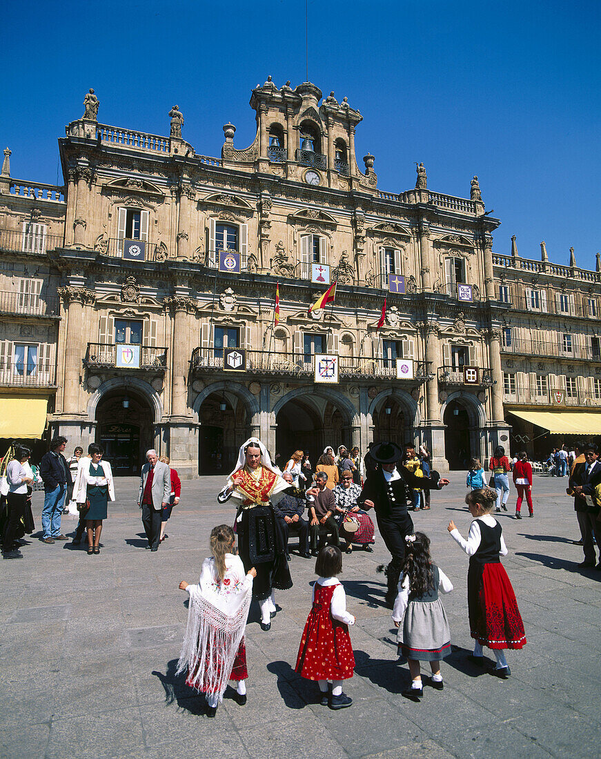 Town Hall. Main Square. Salamanca. Spain