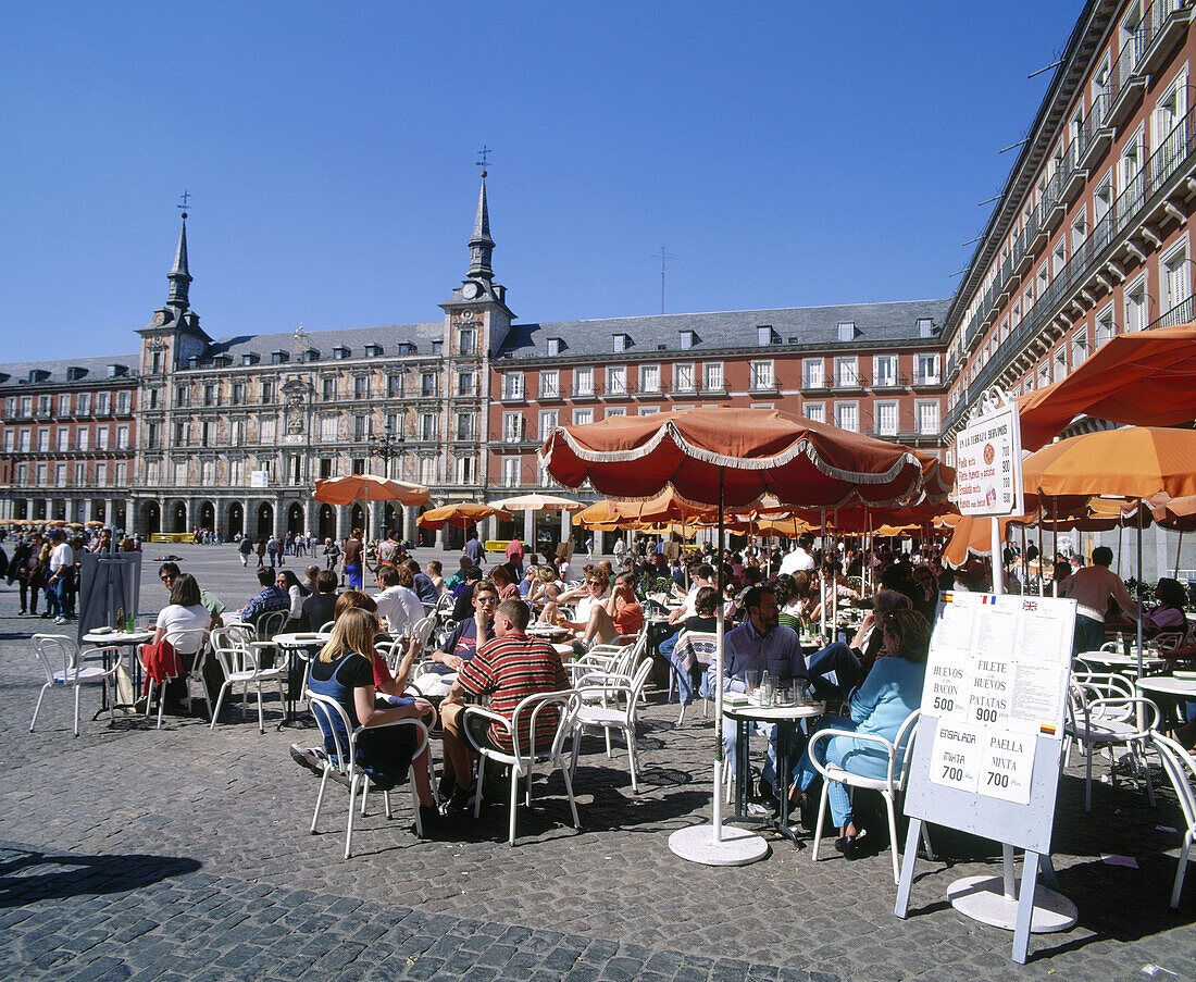 Plaza Mayor (Main Square). Madrid. Spain