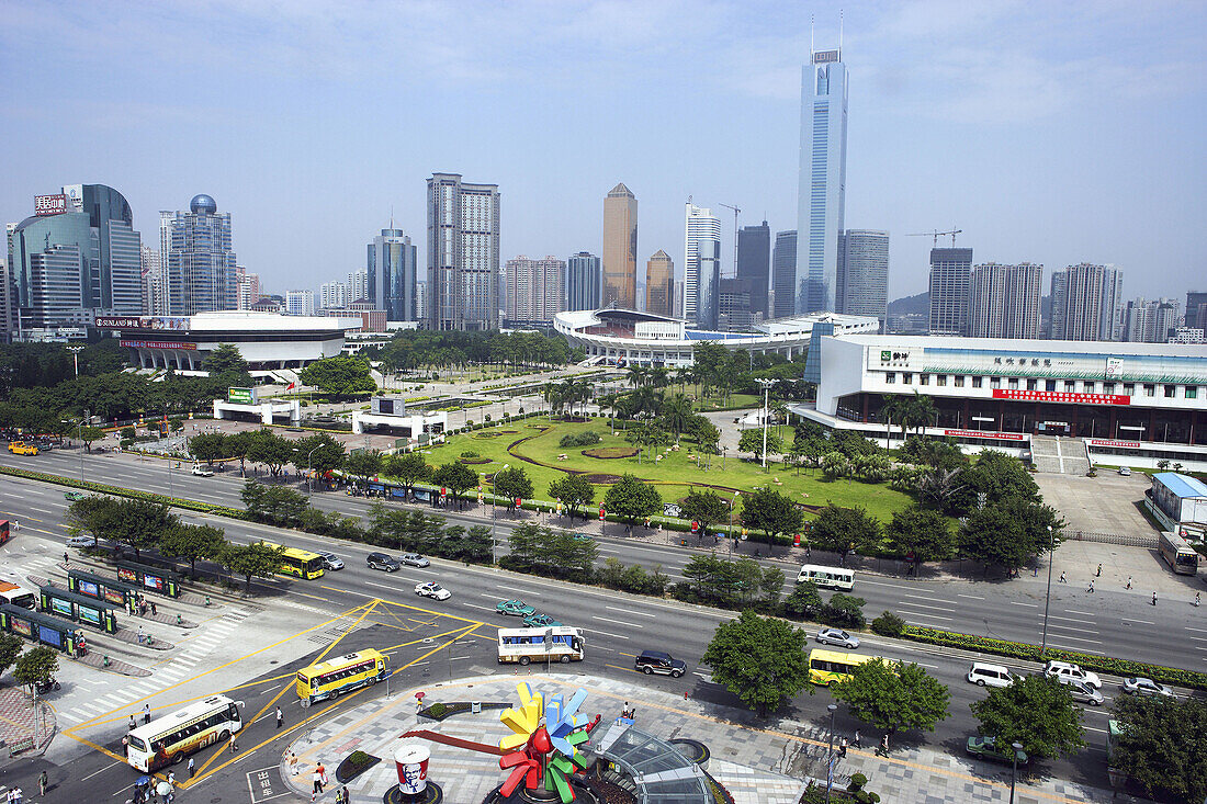 China, Guangdong Province, Guangzhou City, East Train Station District