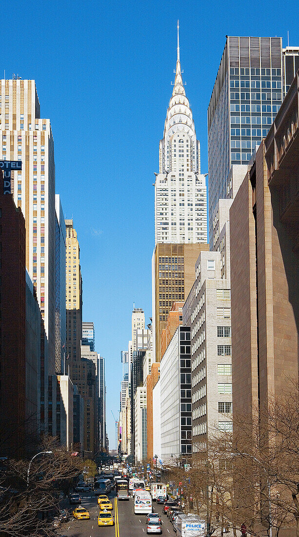 Chrysler Building. New York City. March 2006. USA.