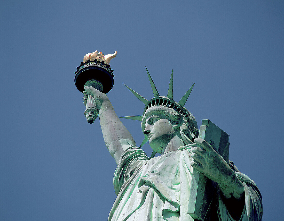 Statue of Liberty. New York City. March 2006. USA.