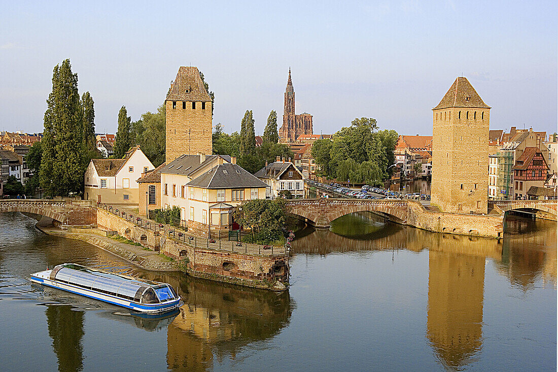 The Petite France District. Strasbourg. Alsace. France.
