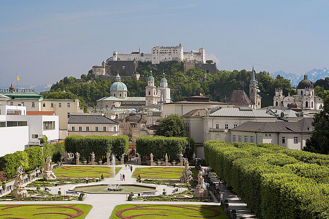 Mirabell Gardens.Salzburg. Austria