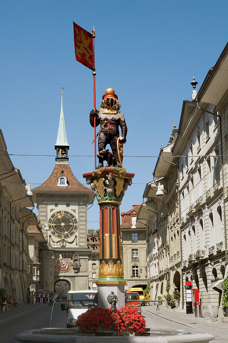 Kramgasse Street. Bern. Switzerland.