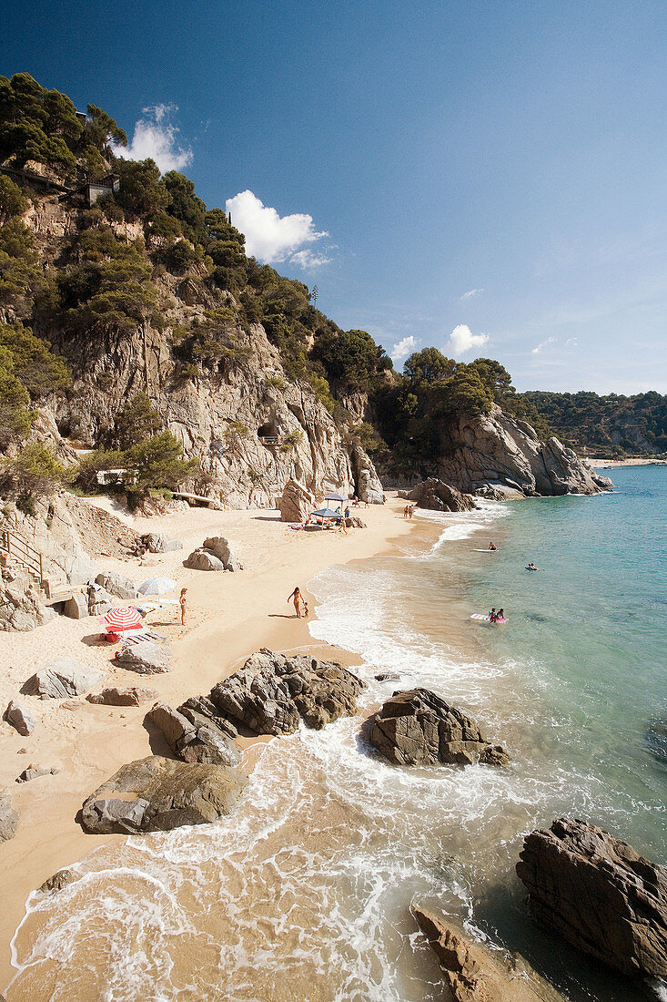 Tossa de Mar, Girona Province, Costa Brava, Catalunya, Spain.