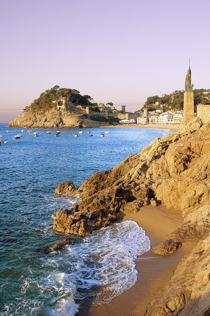 Tossa de Mar, Girona Province, Costa Brava, Catalunya, Spain.