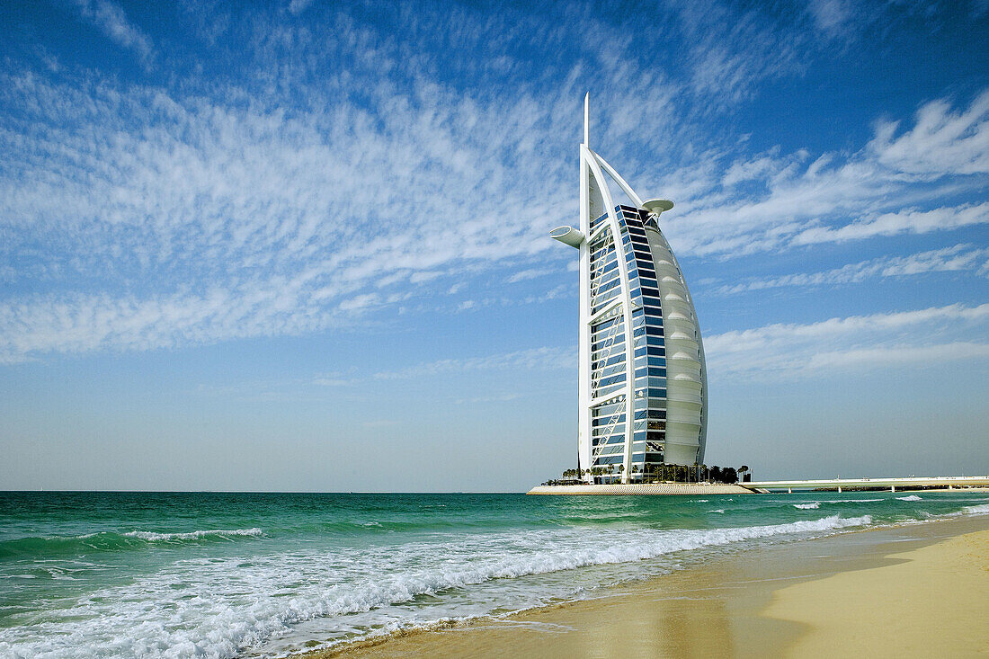 United Arab Emirates. Dubai City. Burj Al Arab Hotel