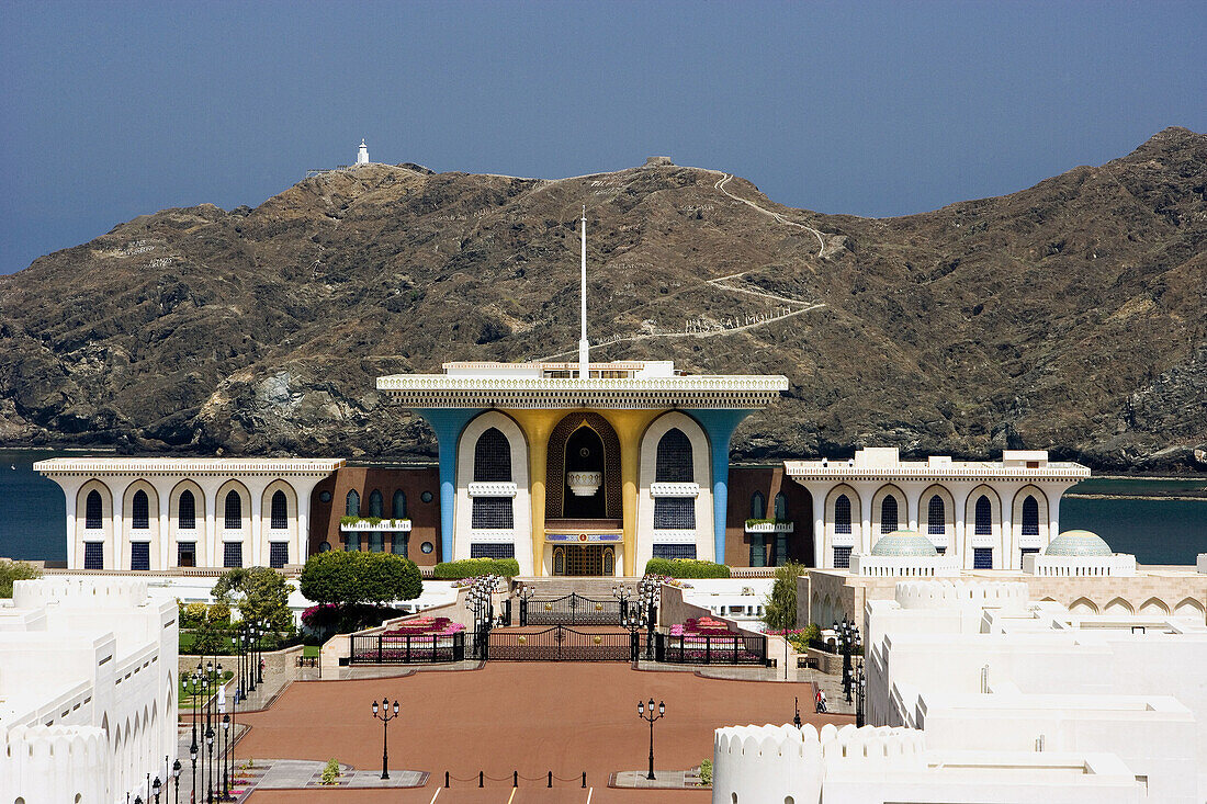 Oman. Muscat City. Al Alam Palace