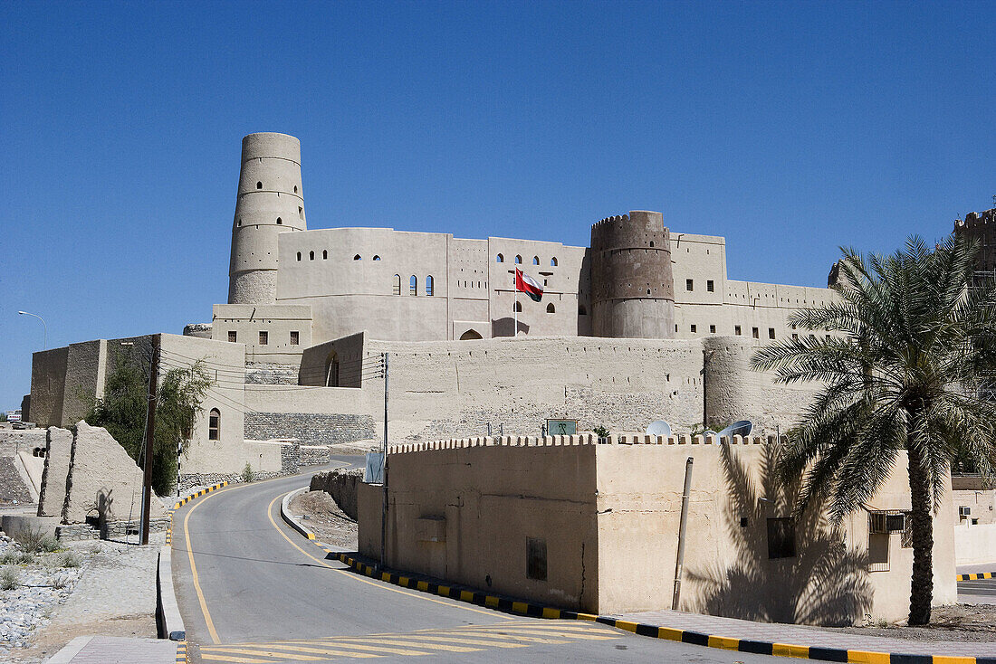 Oman. Bahla City. Bahla Fort (World Heritage site)