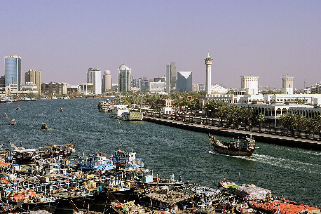 United Arab Emirates. Dubai City. Dubai Creek. Deira District