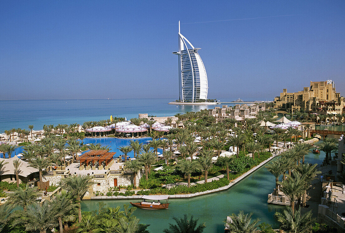 United Arab Emirates. Dubai City. Burj Al Arab Hotel