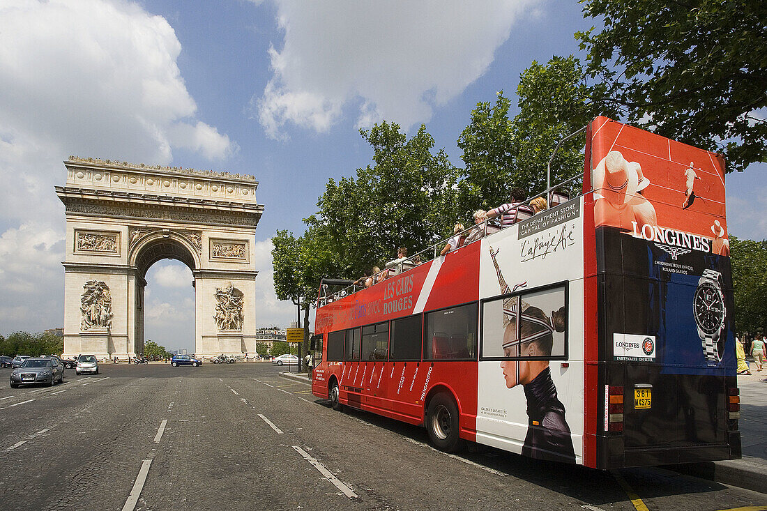 Arc de Triomphe. Paris. France. June 2007