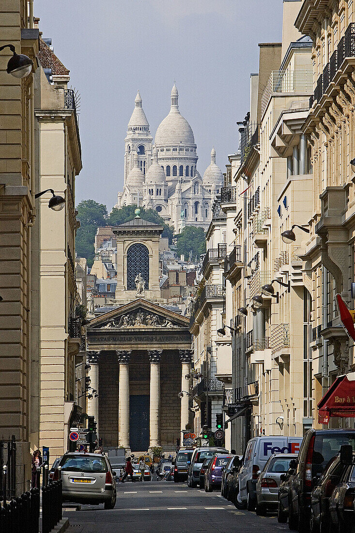 Sacre Coeur Basilique. Paris. France. June 2007