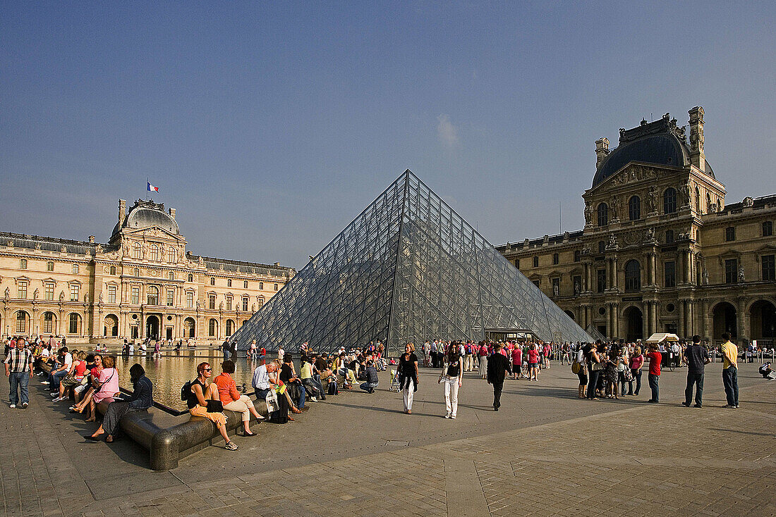 Louvre Palace. Paris. France. June 2007