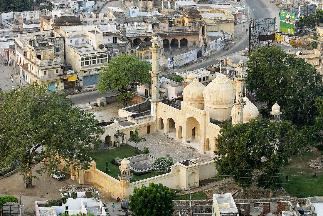 Mosque, part of the Amber Fort. Jaipur. India