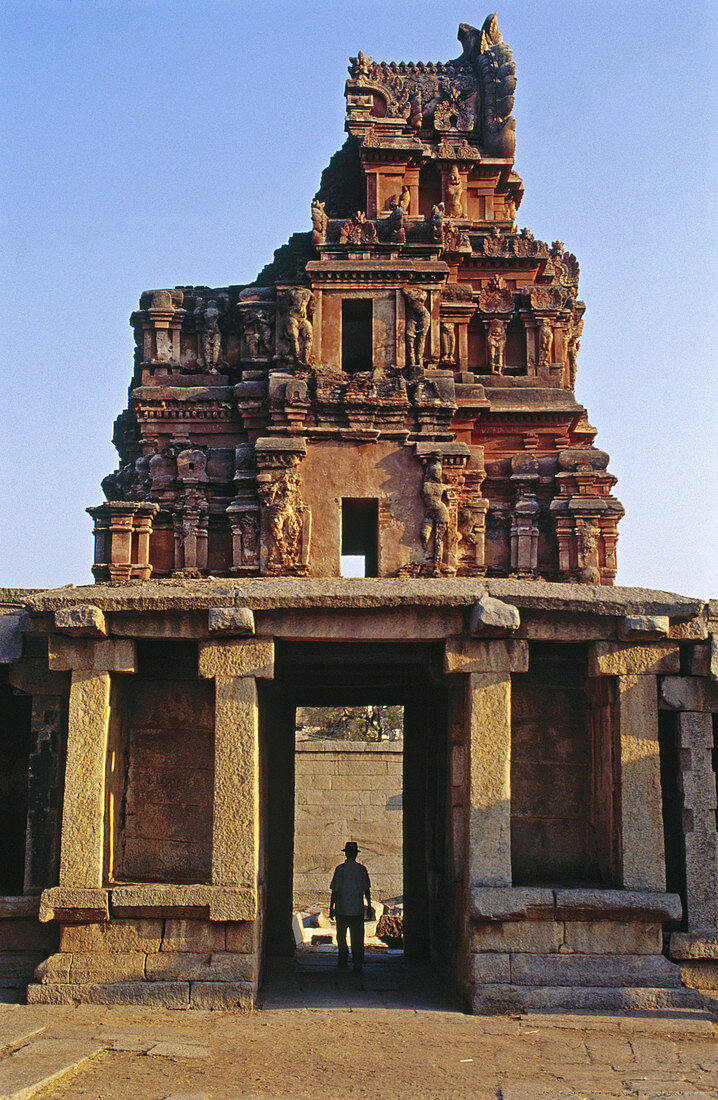 Balakrishna temple (1515) Hampi. Hospet. Karnataka. India.